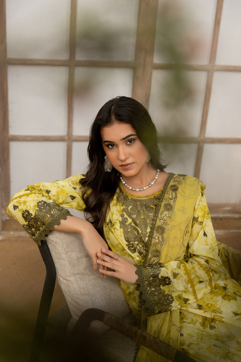 D-2103 |3-Piece Luxury Lawn Collection.