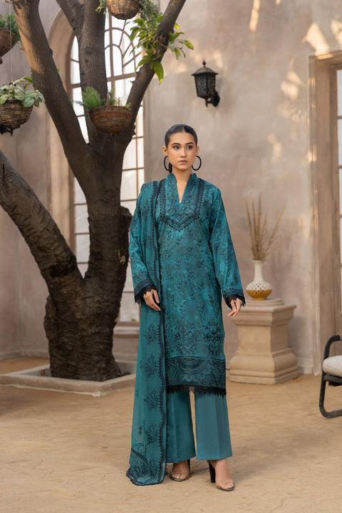 D-2106 |3-Piece Luxury Lawn Collection.