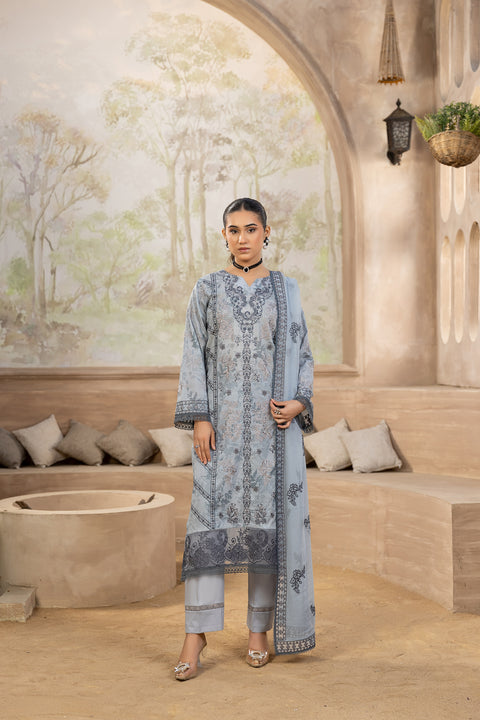 D-2108 |3-Piece Luxury Lawn Collection.