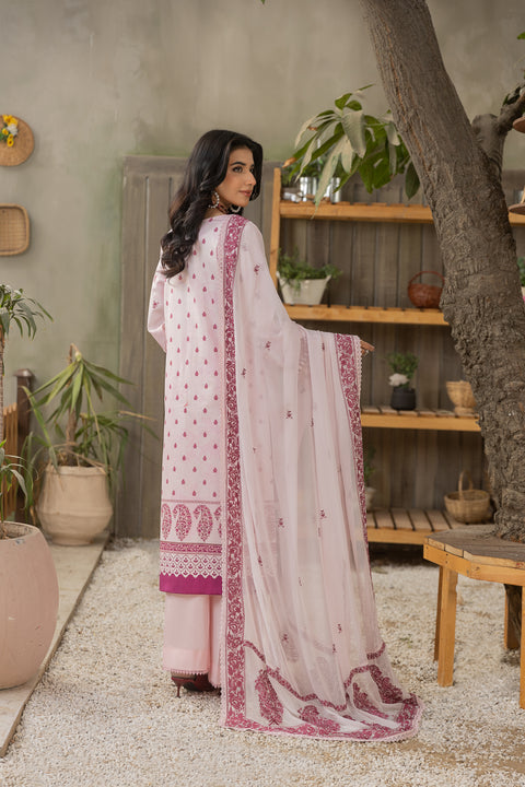D-2120|3-Piece Embroidered Lawn Collection