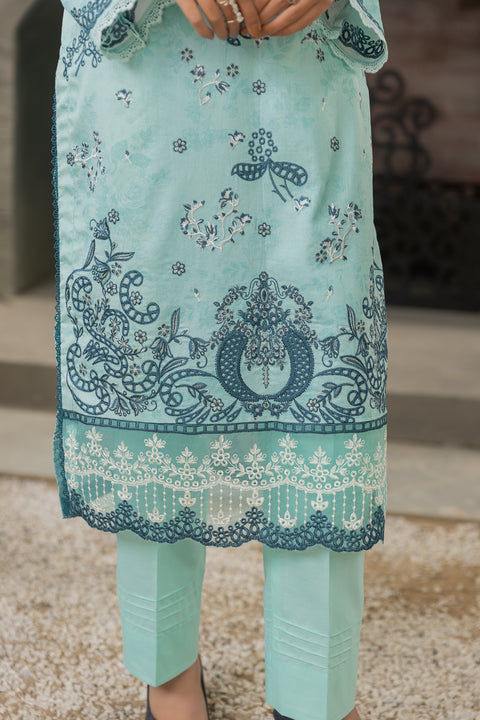 D-2122|3-Piece Embroidered Lawn Collection