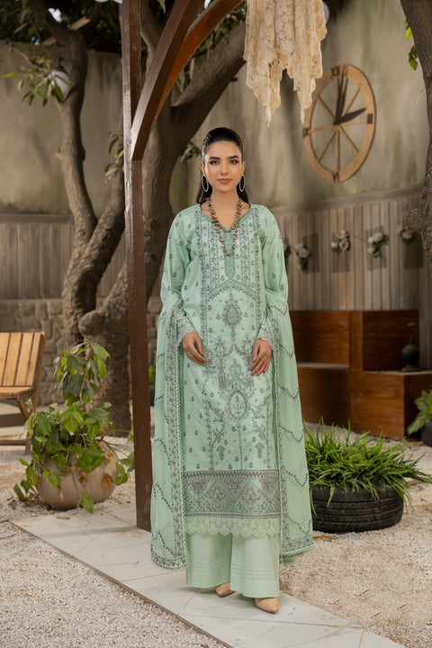 D-2119|3-Piece Embroidered Lawn Collection