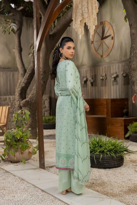 D-2119|3-Piece Embroidered Lawn Collection