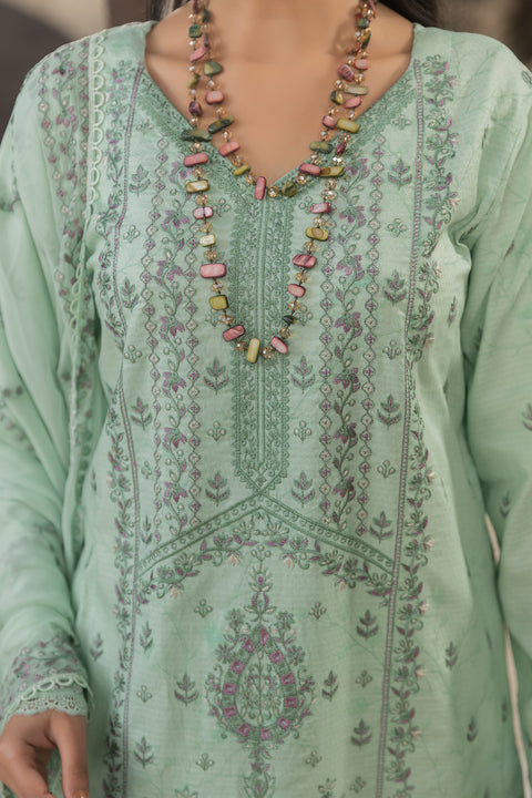 D-2119|3-Piece Embroidered Lawn Collection