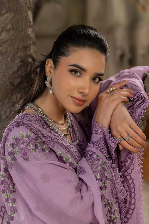 D-2126 |3-Piece Embroidered Lawn Collection.