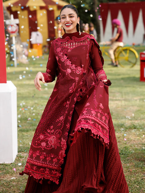 34-B 3-PCS Luxury Lawn