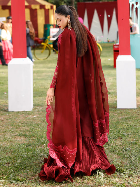 34-B 3-PCS Luxury Lawn