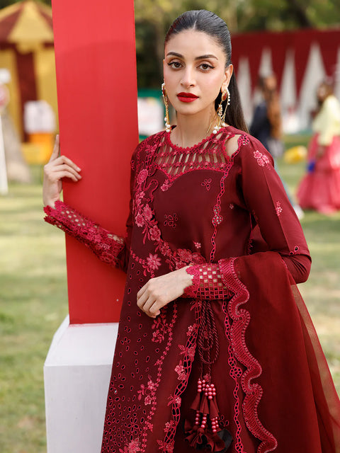 34-B 3-PCS Luxury Lawn