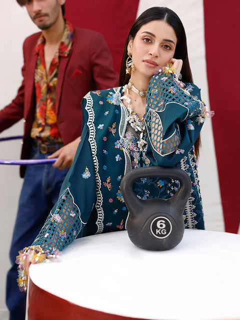 35-A 3-PCS Luxury Lawn