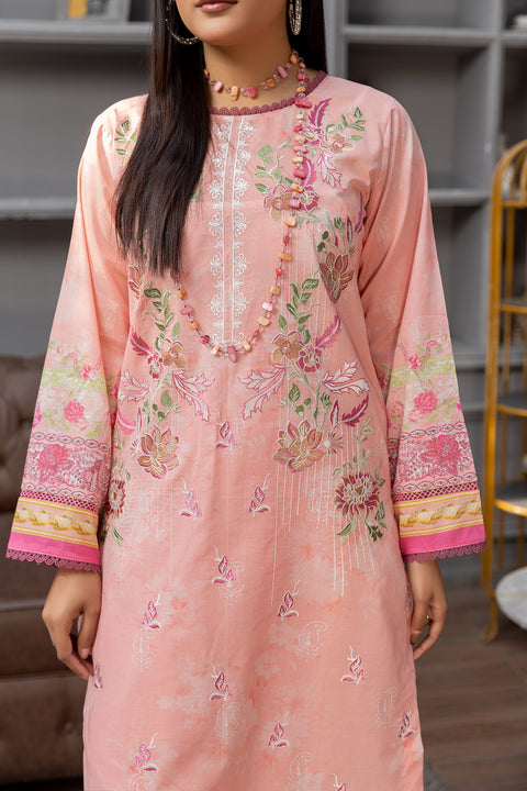 D-2143|3-Piece Embroidered Lawn Collection