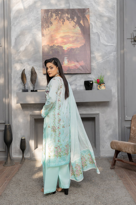 D-2144|3-Piece Embroidered Lawn Collection