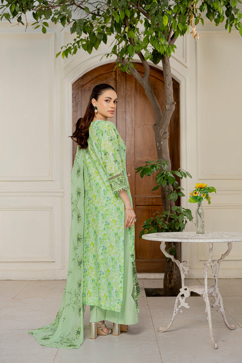 D-2305 | 3 Pcs Embroidered Lawn Collection