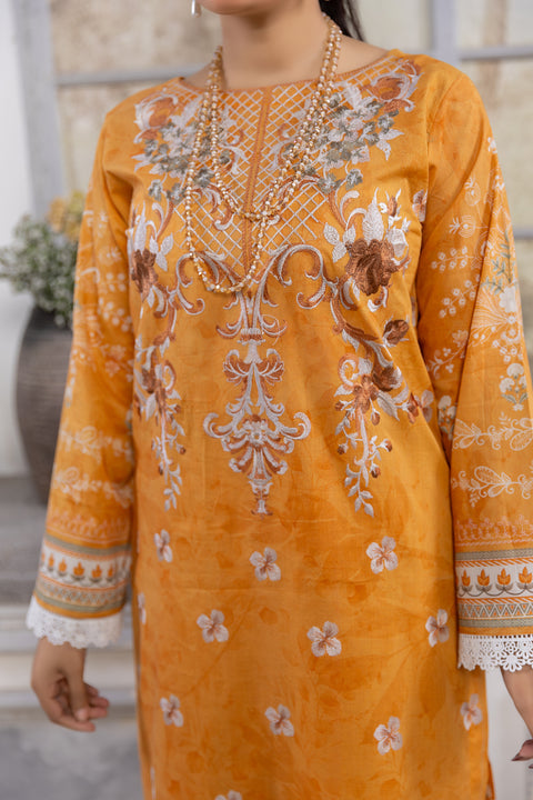 D-2148|3-Piece Embroidered Lawn Collection