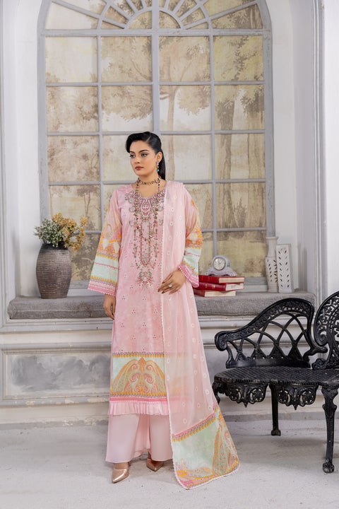 D-2149|3-Piece Embroidered Lawn Collection