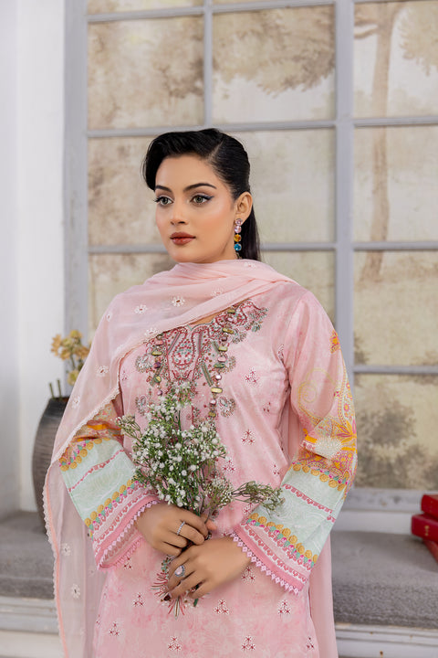 D-2149|3-Piece Embroidered Lawn Collection