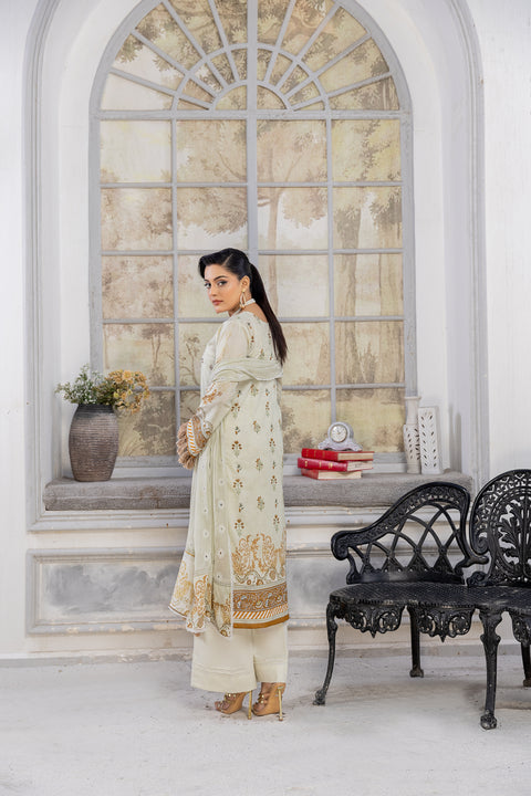 D-2150|3-Piece Embroidered Lawn Collection