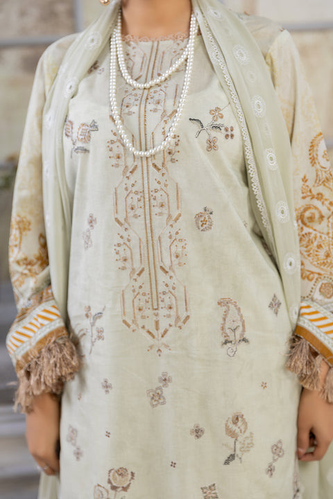 D-2150|3-Piece Embroidered Lawn Collection