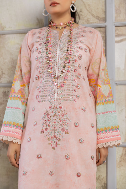 D-2151|3-Piece Embroidered Lawn Collection