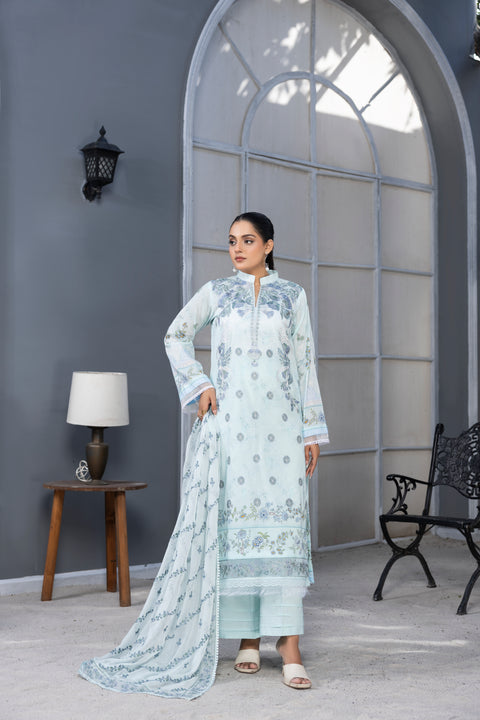 D-2274 | 34 Pcs Embroidered Lawn
