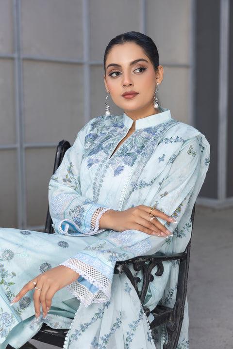 D-2274 | 34 Pcs Embroidered Lawn