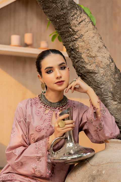 D-2295 | 3 Pcs Embroidered Lawn Collection