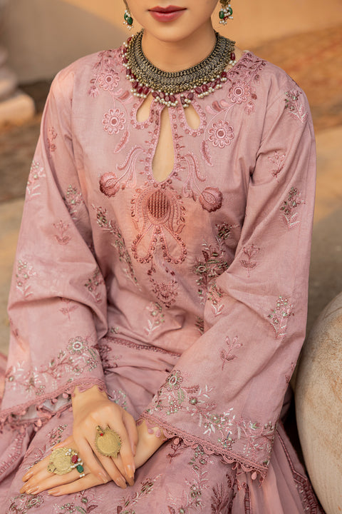 D-2295 | 3 Pcs Embroidered Lawn Collection