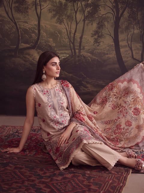 D-2448 | 3 Pcs Rangoon Luxury Viscose Collection
