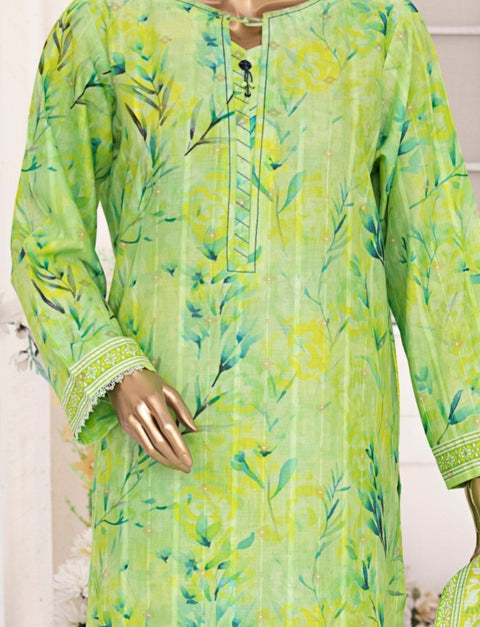 D-02 3-PCS Printed Lawn.