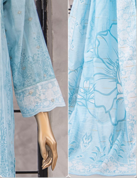 D-05 3-PCS Printed Lawn.