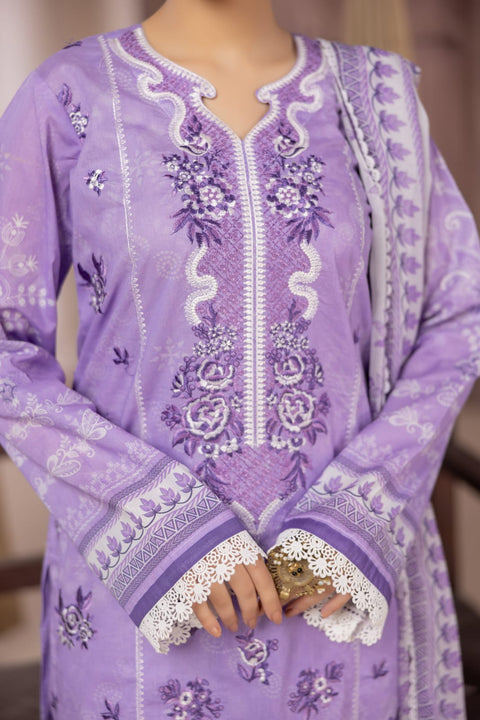 D-2161 |3-Piece  Lawn Print  Collection