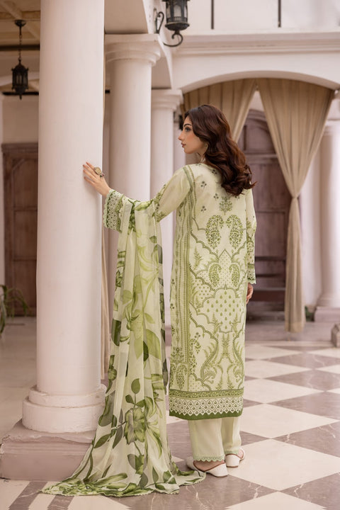 D-2155  |3-Piece Lawn Print Collection
