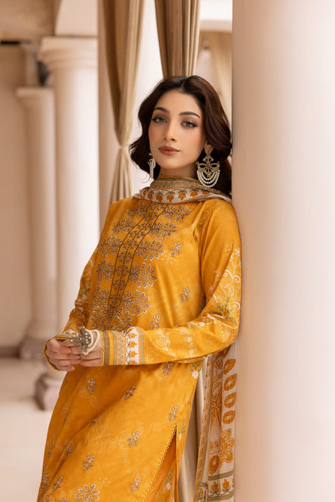 D-2152 |3-Piece Lawn Print Collection