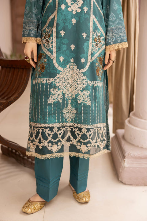 D-2153  |3-Piece Lawn Print Collection