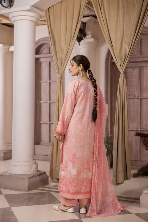 D-2160  |3-Piece Lawn Print Collection