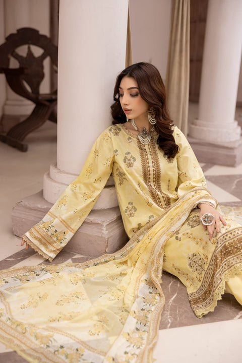 D-2157 |3-Piece Lawn Print Collection