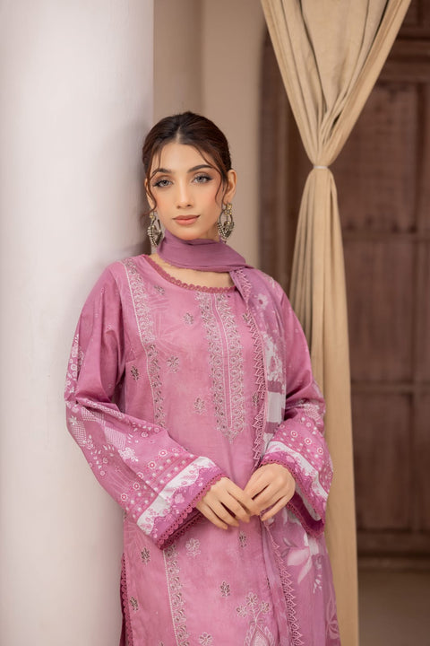 D-2158 |3-Piece Lawn Print Collection