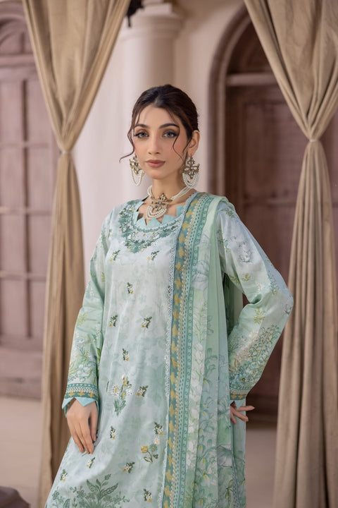 D-2159  |3-Piece Lawn Print Collection