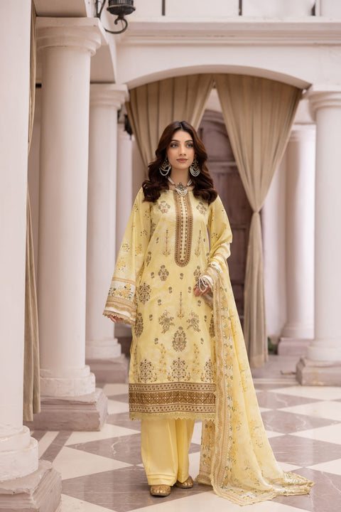 D-2157 |3-Piece Lawn Print Collection