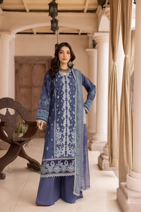 D-2154  |3-Piece Lawn Print Collection