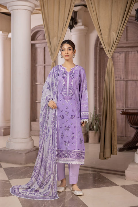 D-2161 |3-Piece  Lawn Print  Collection